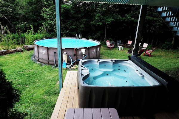 Bain à remous extérieur