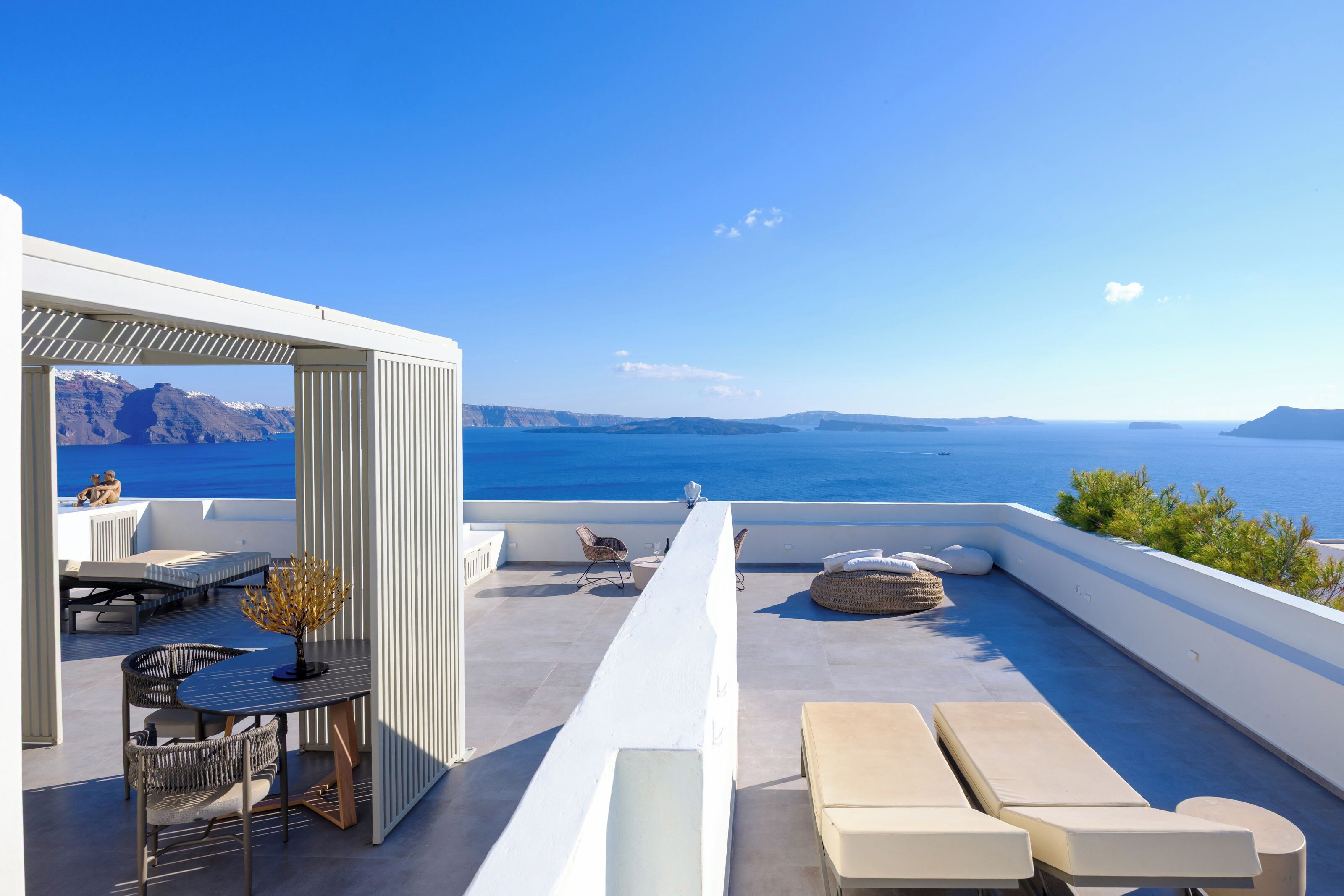 Panoramic Suite, Hot Tub, Ocean View | Terrace/patio