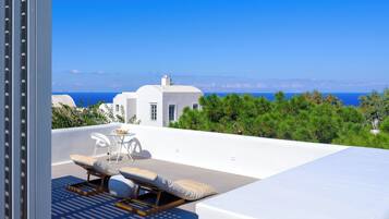 Honeymoon Suite, Hot Tub, Sea View | View from room