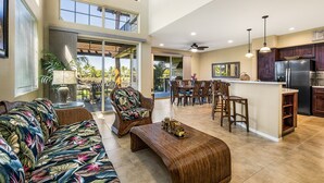 House, Multiple Beds, Lanai, Golf View | Interior - Golfers Bliss (Kamuela)