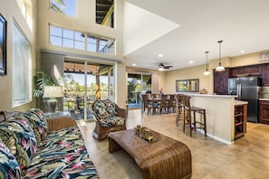 Casa, letti multipli, lanai, vista campo da golf | Interni