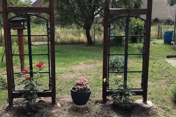 Enceinte de l’hébergement