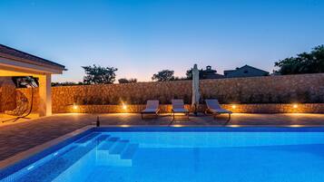 Piscine chauffée