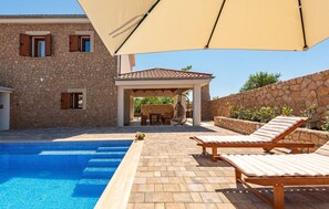 Una piscina riscaldata