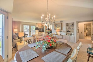 Interior - Fireplace, Pool Access: Waterfront Hot Springs Gem (Hot Springs)