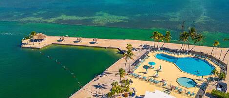 Außenpool, beheizter Pool