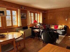 Fernseher, Kamin
