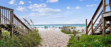 Beach nearby