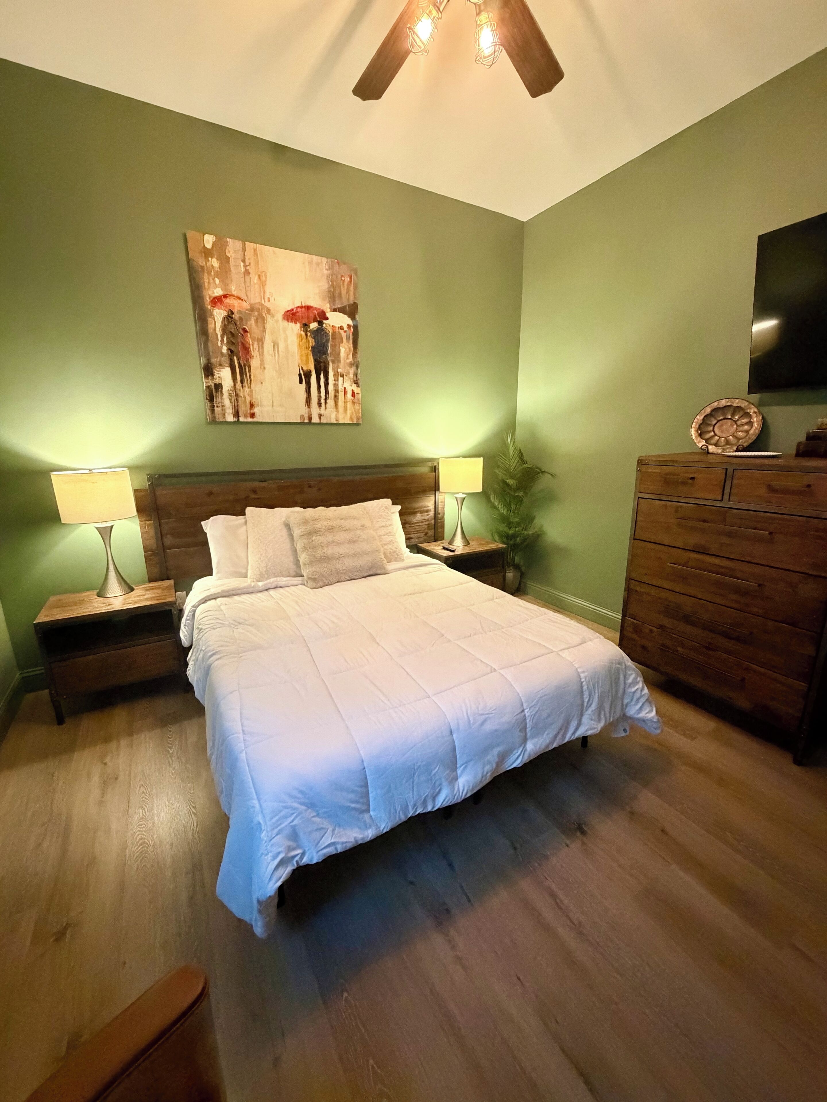 1 bedroom, desk, iron/ironing board, free WiFi