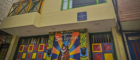 Facciata della struttura