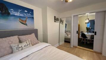 2 soveværelser, strygejern/strygebræt, Wi-Fi, sengetøj