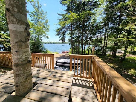 Terrace/patio. Leland’s Lakehouse