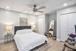 2 chambres, fer et planche Ă repasser, Wi-Fi gratuit, draps fournis