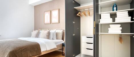 2 sovrum, strykjärn/strykbräda, wi-fi och sängkläder