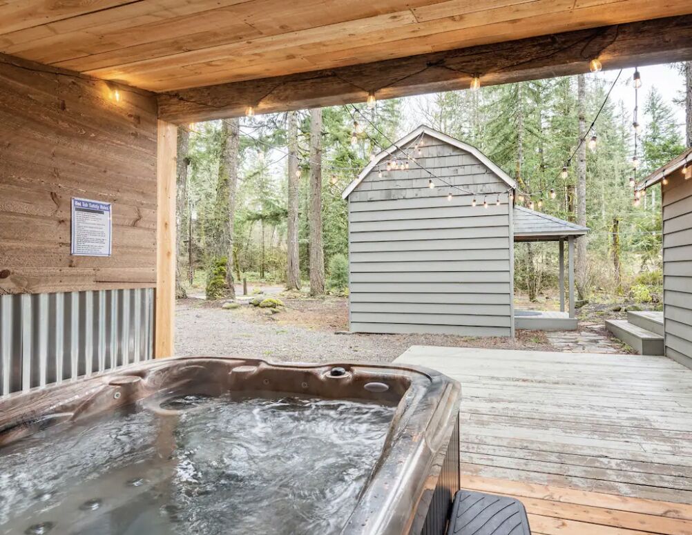 Bain à remous extérieur