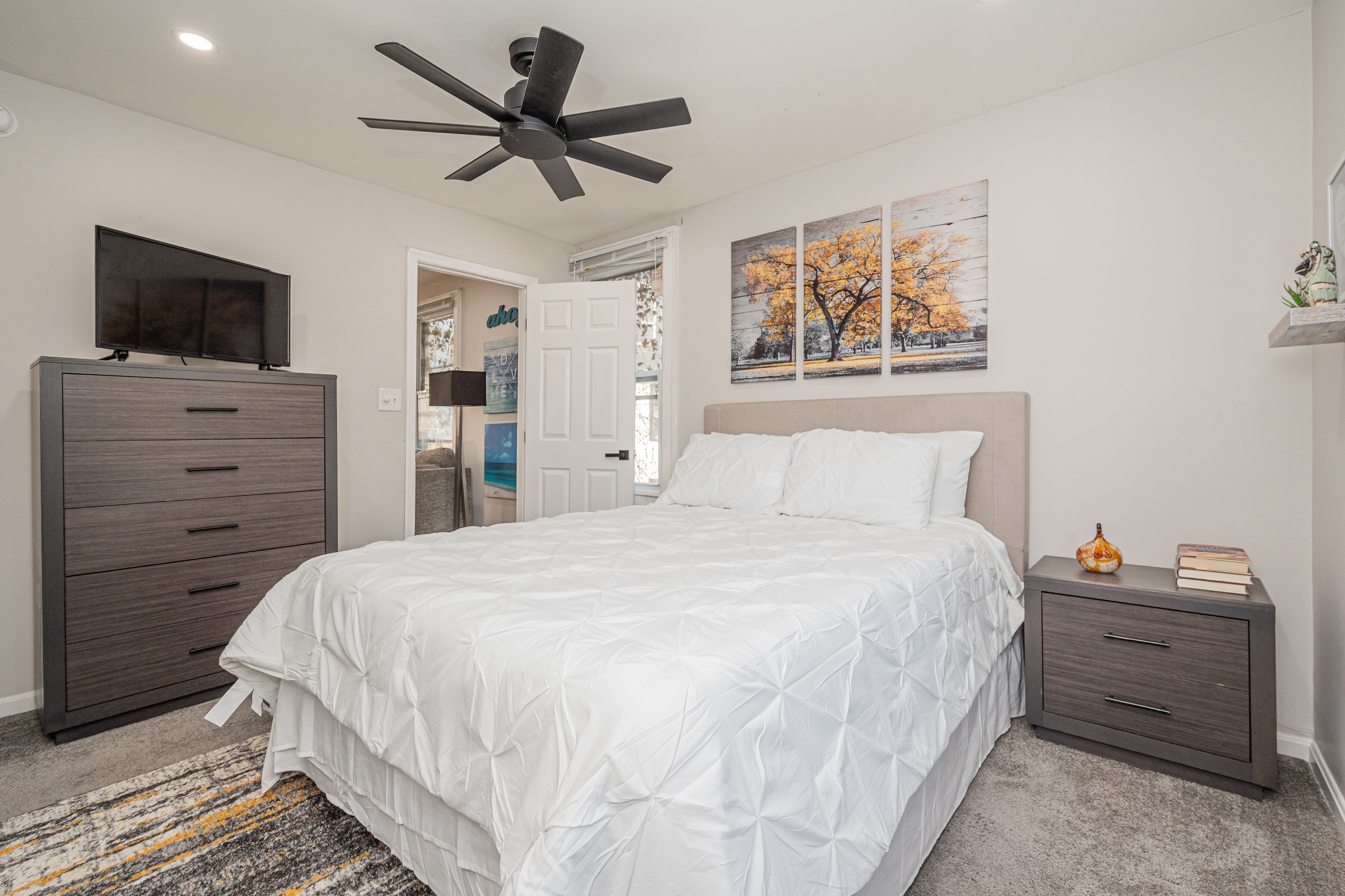 2 chambres, accès à Internet