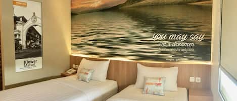 Wifi gratis y ropa de cama