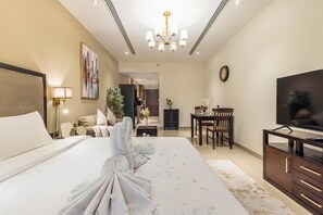 Strykjärn/strykbräda, internet och rullstolsanpassning