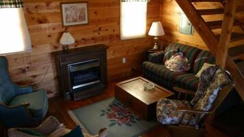 TV connectée, cheminée