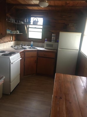 Microwave, stovetop