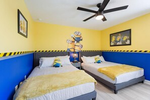 House, Multiple Beds | 9 bedrooms, free WiFi - Water Kingdom @ Storey Lake by Shine Villas #525 (Kissimmee)