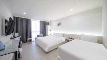 Superior Family Room | Premium bedding, down comforters, in-room safe, desk