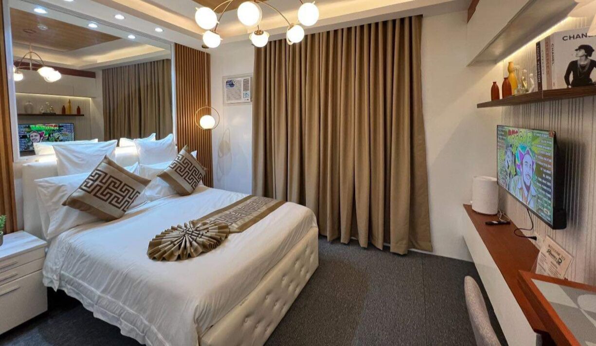 Lägenhet Deluxe | 1 sovrum, allergitestade sängkläder, duntäcken och individuell inredning