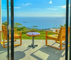 2bdr House in Uvita CARACARA | Panoramic Ocean Views | Terrasse/gårdhave