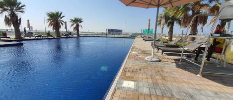 Außenpool, beheizter Pool