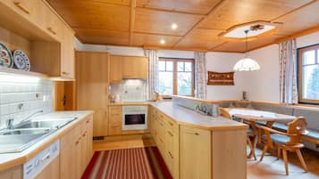 Kühlschrank, Ofen, Herdplatte, Geschirrspüler