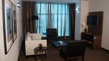 Suíte executiva | 1 quarto, roupas de cama premium