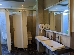 Basic Shared Dormitory, Multiple Beds | Bathroom | Shower, towels