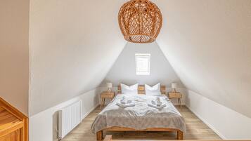 2 室のベッドルーム、WiFi (無料)