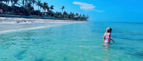 Sun loungers, beach towels
