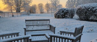 Longère sarthoise rénovée, à 20 min du Mans, 4 chambres, poêle à granulés, parking privé