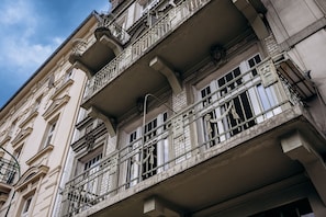 Majoituspaikan julkisivu