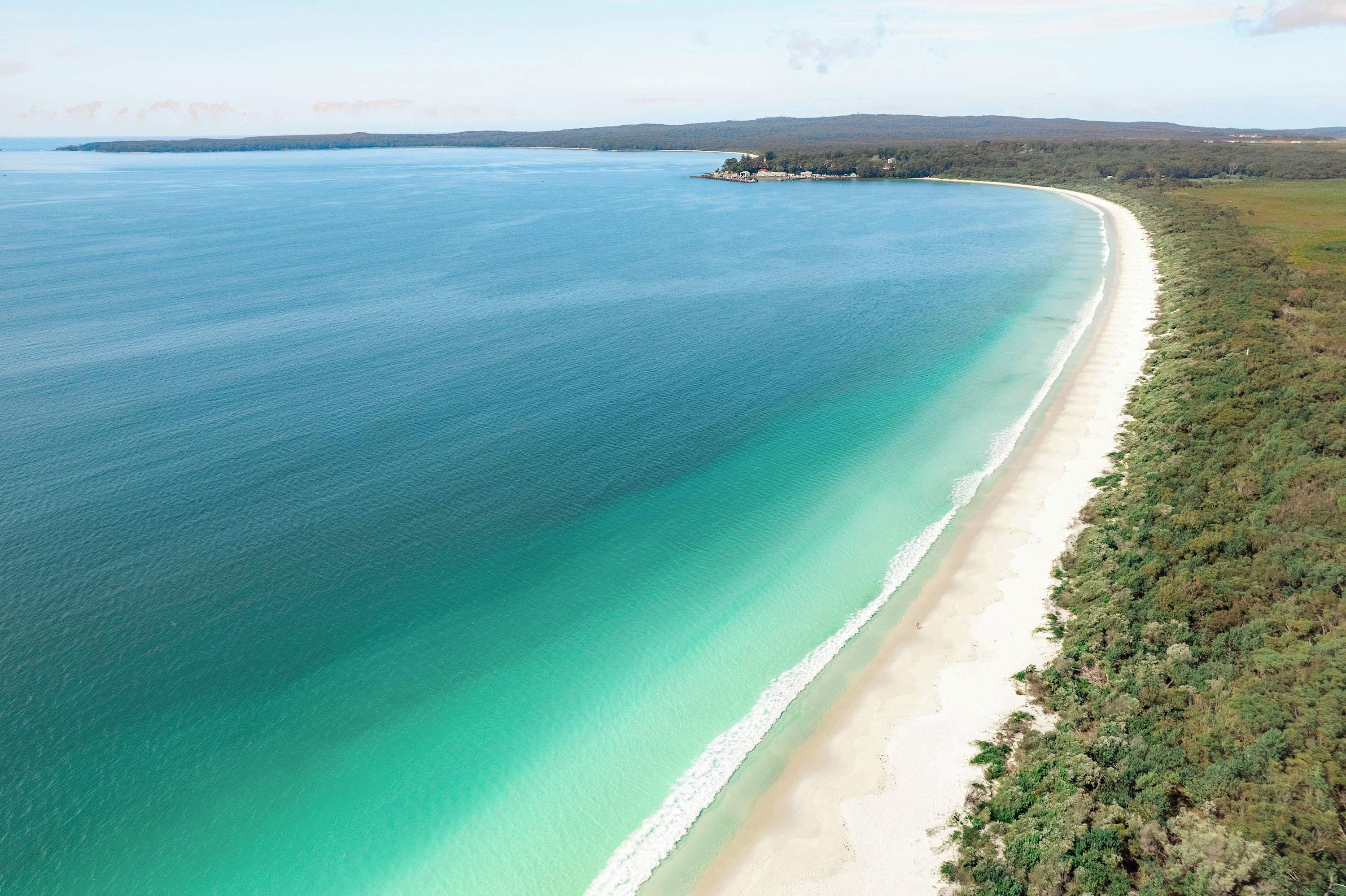 Una spiaggia nelle vicinanze