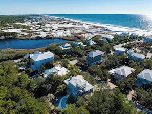 Exterior - Breezeway ~ 112 Savelle Dr ~ Grayton Beach (Santa Rosa Beach)