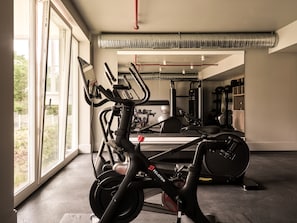 Fitness no quarto