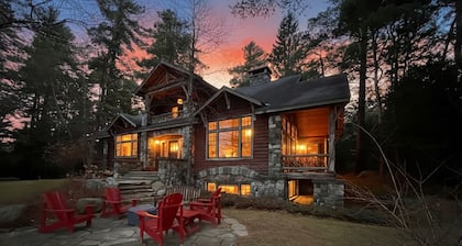 Lake View Chalet, enjoy a Luxury Adirondack Retreat ideal for Family and Friends
