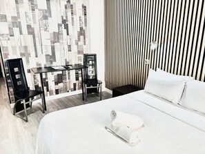 Strykjärn/strykbräda, gratis wi-fi och sängkläder