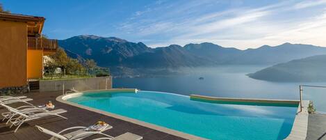 An infinity pool