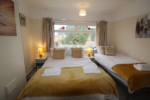 3 habitaciones, wifi gratis y ropa de cama 