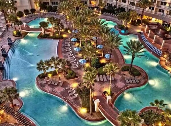 Indoor pool, a heated pool - Beachfront! Beach & Pool Views! Shores of Panama (Panama)