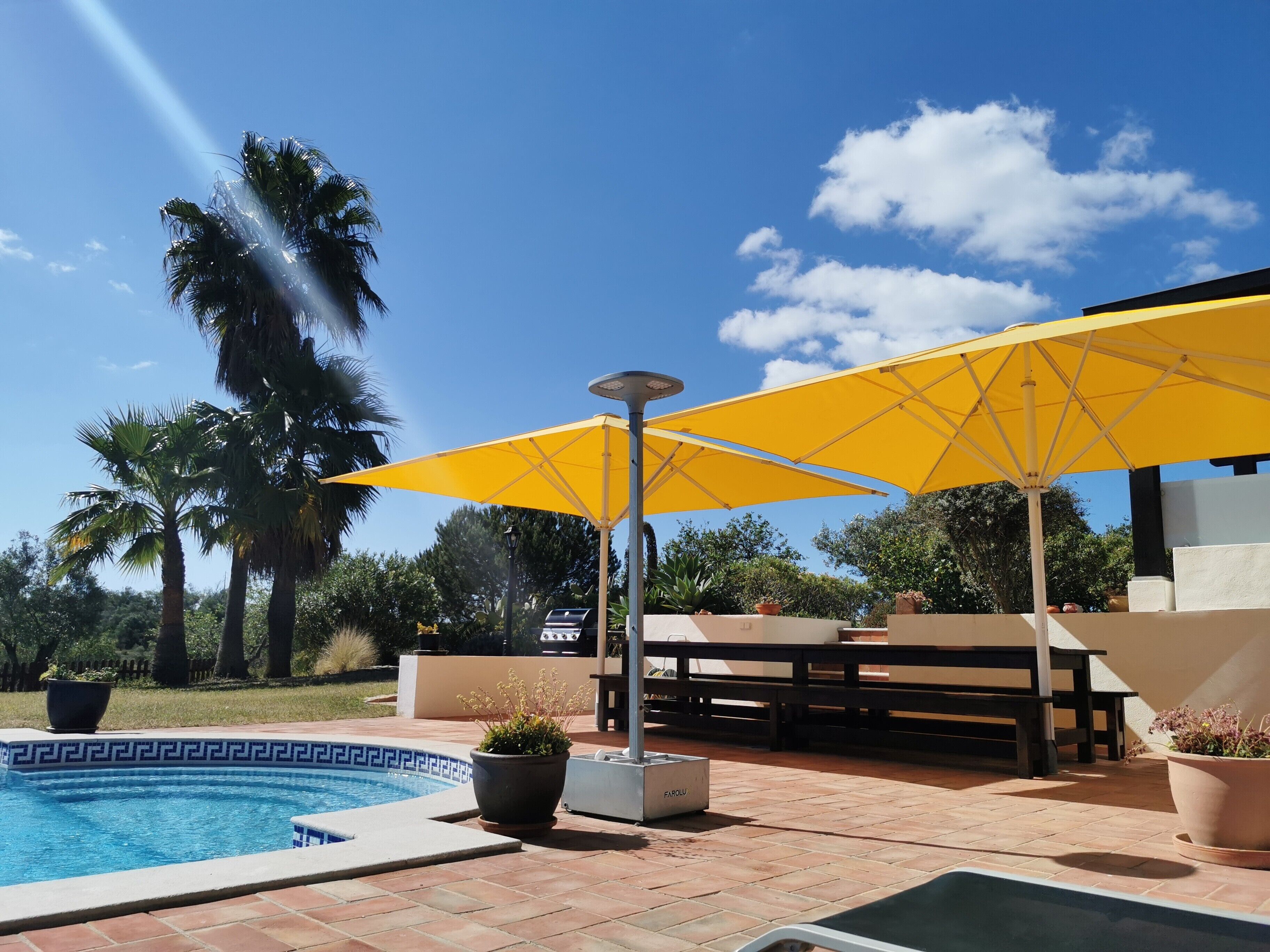 Udendørs spisemuligheder