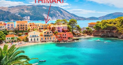 THIMARI. Unique location, one min from the beach!