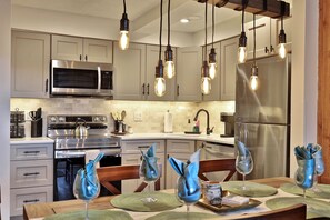 Condo, 3 Bedrooms | Private kitchen | Fridge, oven, coffee/tea maker - Mountain Green Resort By Killington VR - 3 Bedrooms (Killington)