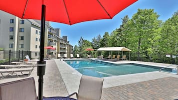 Indoor pool, a heated pool