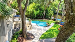 A heated pool - Sunset Rentals | Lookout 2 (Hilton Head Island)