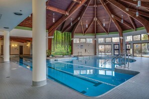 Indoor pool, a heated pool